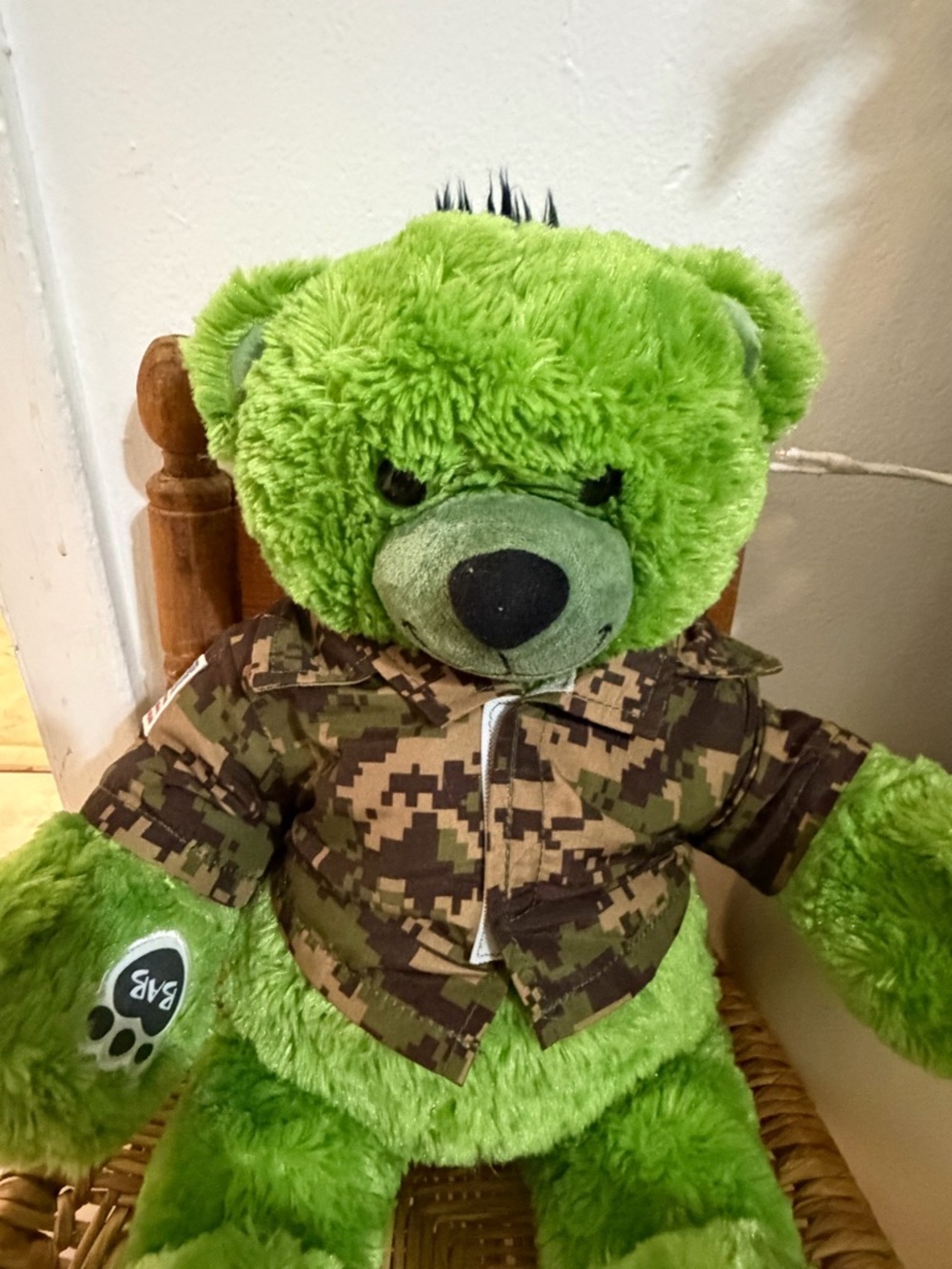 Build A Bear Green Avengers The Incredible Hulk Bear 17" Plush